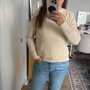 Quince Cream Knit Pullover